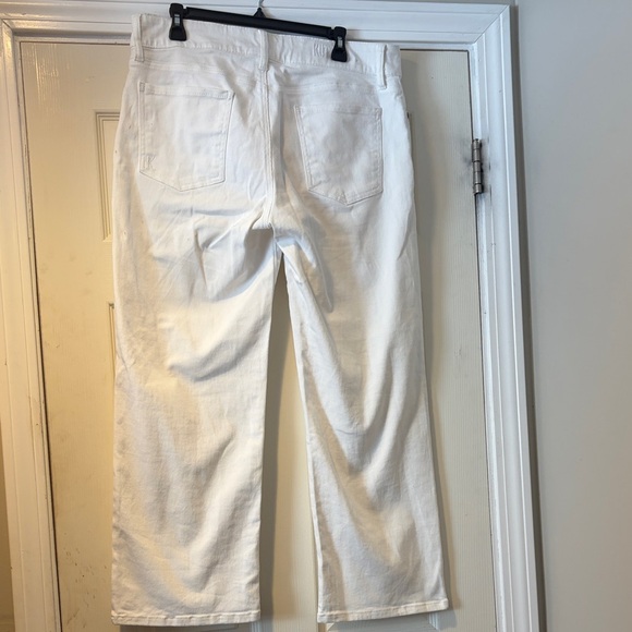 Kut from the Kloth White Straight Leg Jeans - Picture 2 of 6